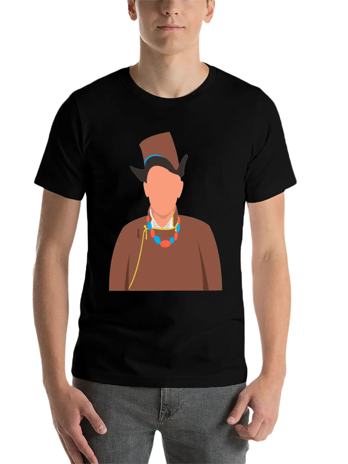 Ladakhi Boy Breathable Graphic T-Shirt – Perfect For Casual Days