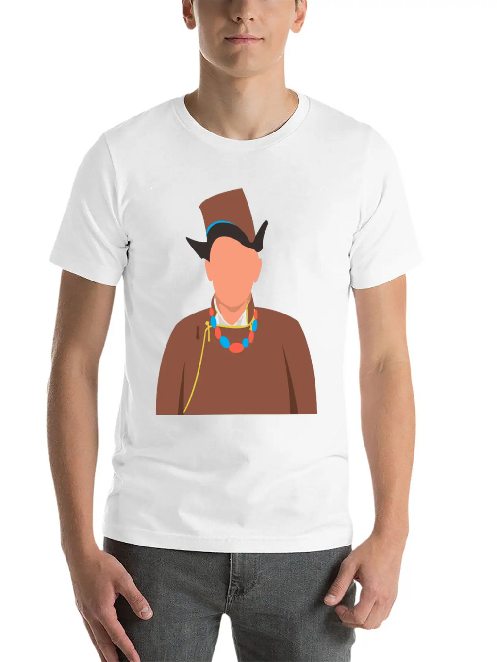 Ladakhi Boy Breathable Graphic T-Shirt – Perfect For Casual Days