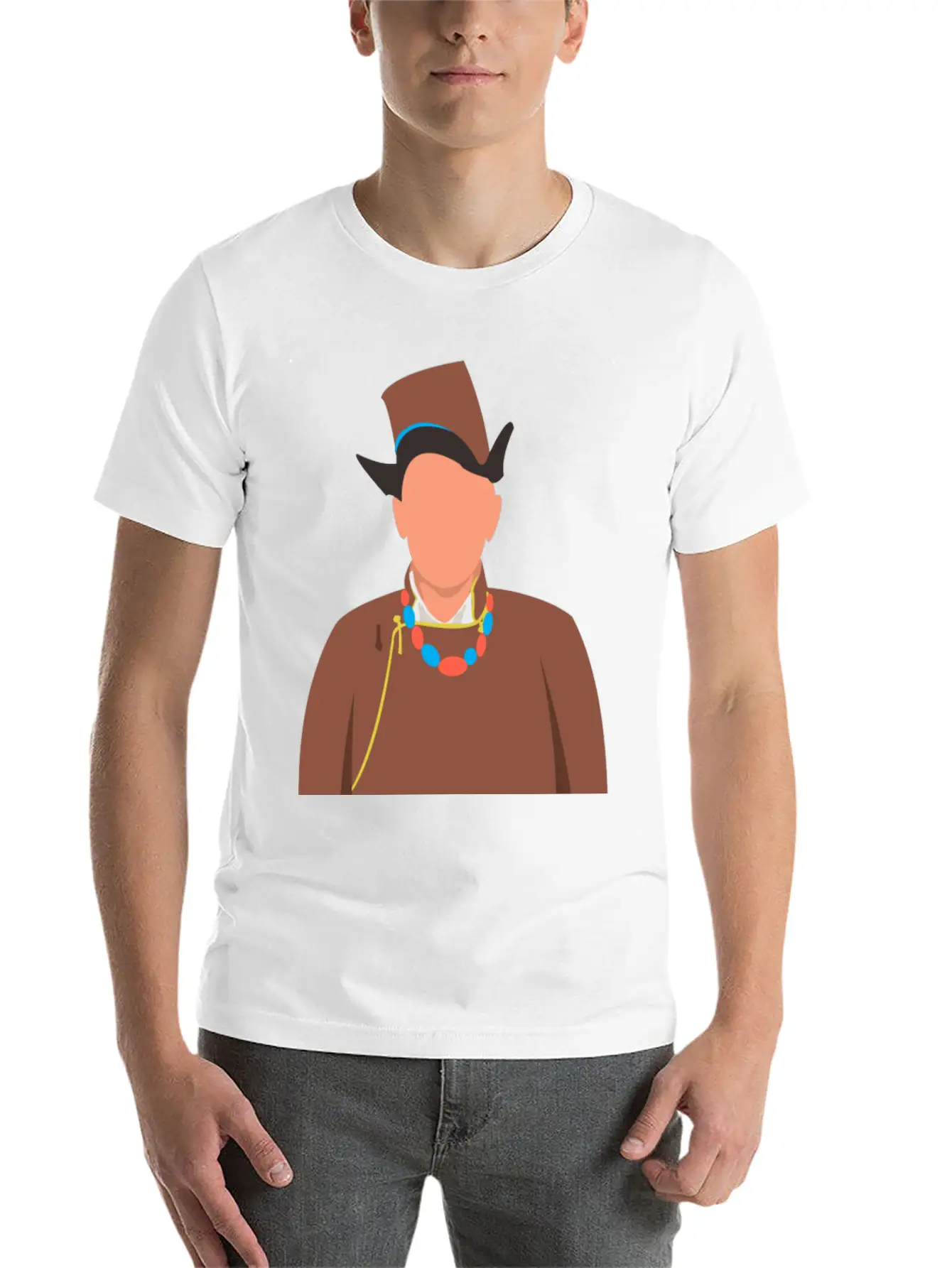 Ladakhi Boy Breathable Graphic T-Shirt – Perfect For Casual Days