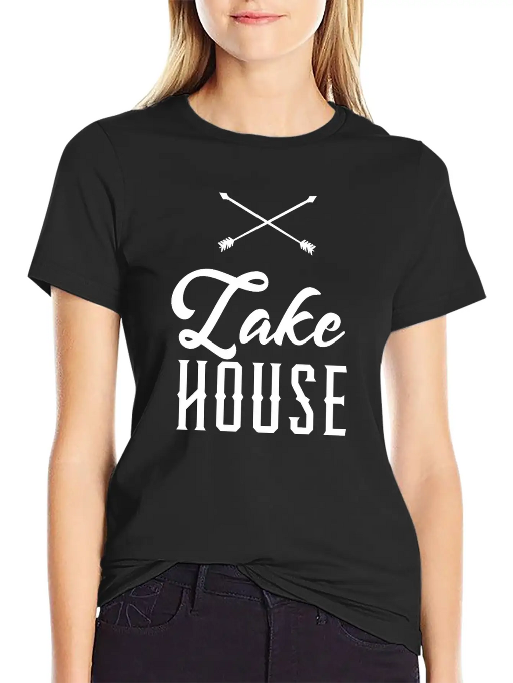Lake House Arrows Lake House Classic Fit Graphic Tee For Daily Comfort – Unisex Cotton Shirt