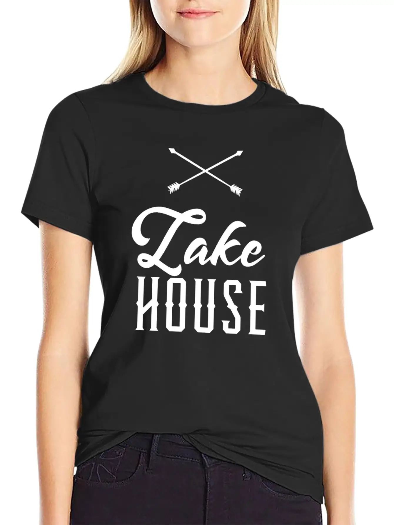 Lake House Arrows Lake House Classic Fit Graphic Tee For Daily Comfort – Unisex Cotton Shirt