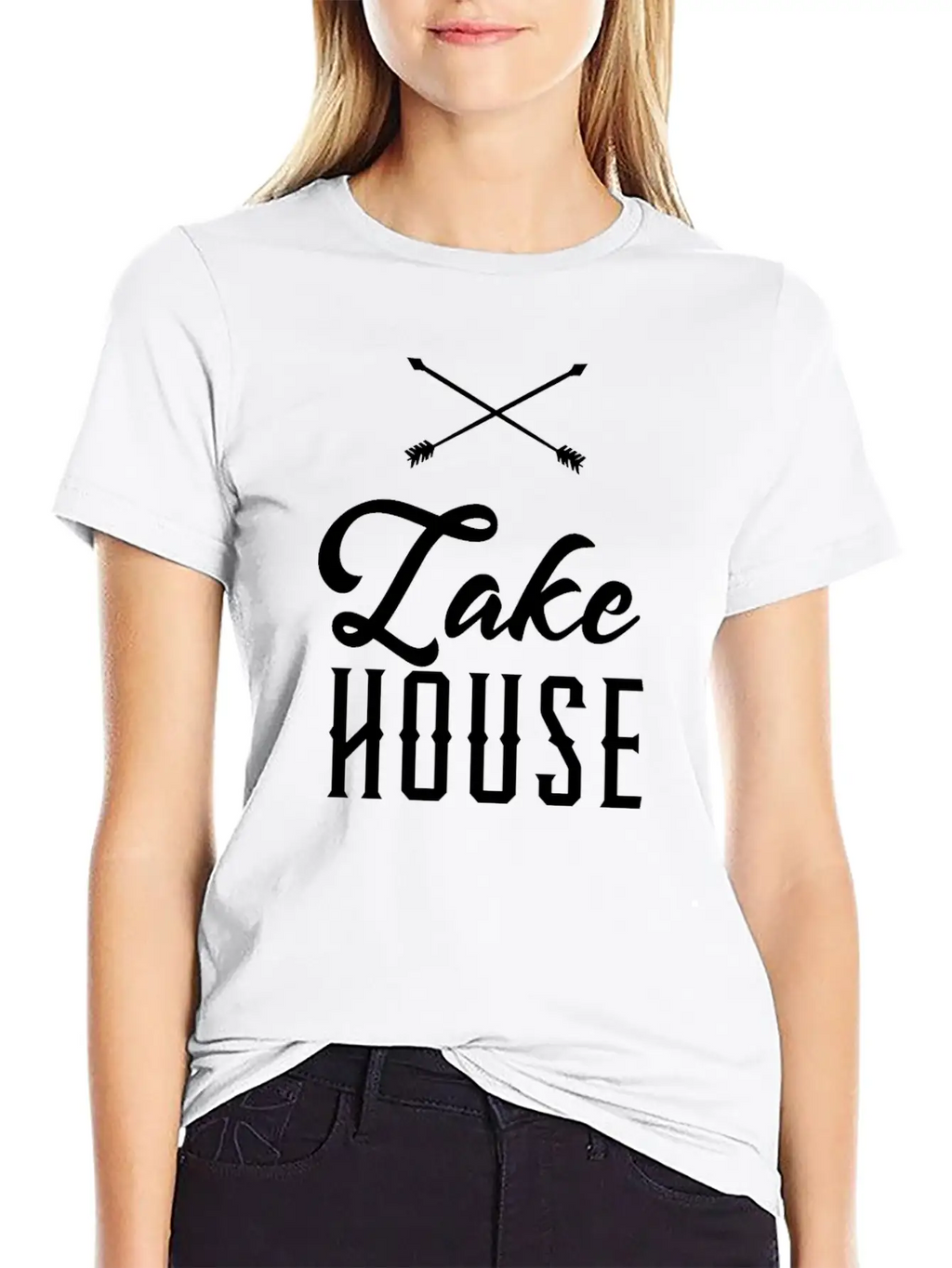 Lake House Arrows Lake House Classic Fit Graphic Tee For Daily Comfort – Unisex Cotton Shirt