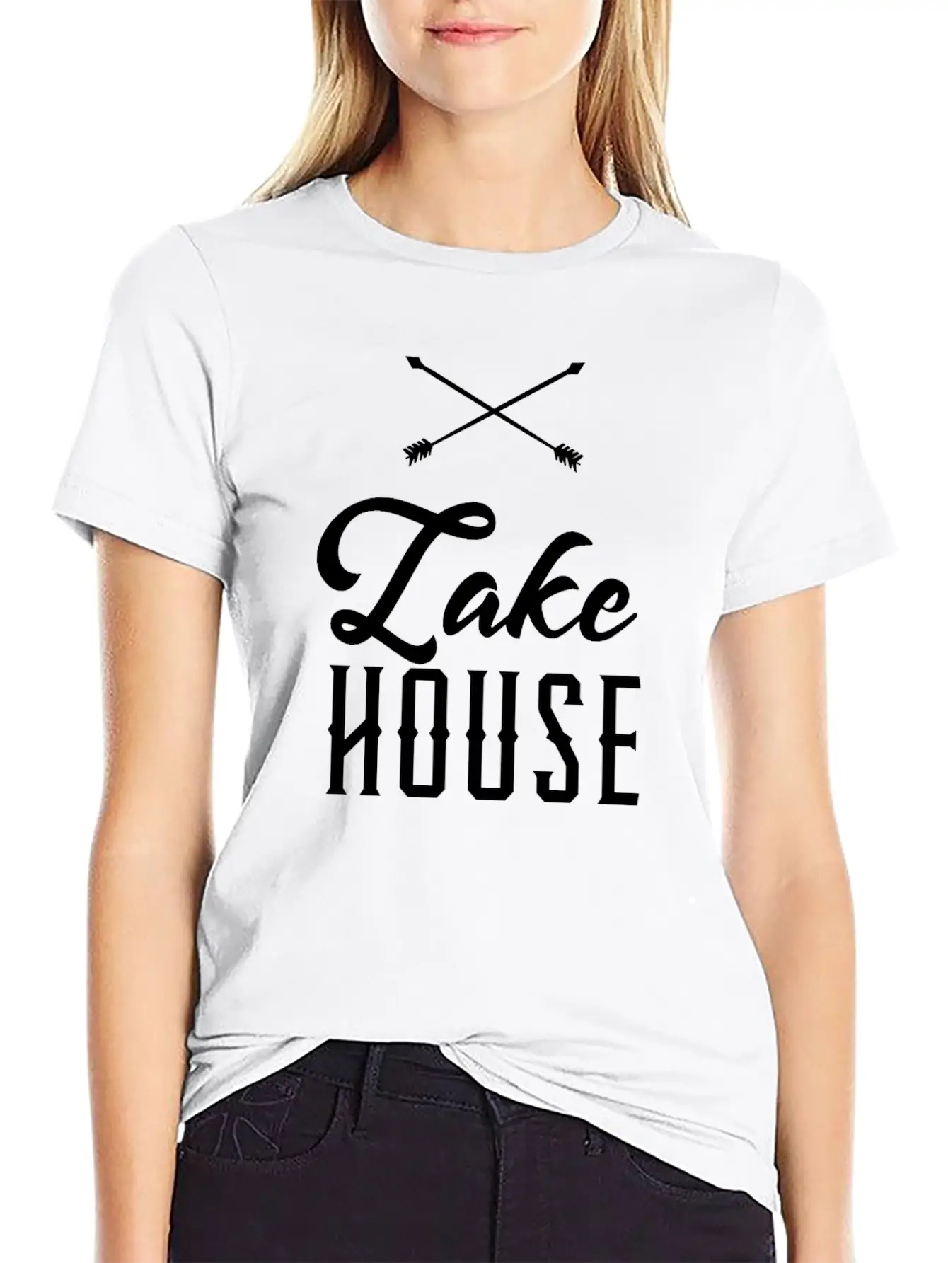 Lake House Arrows Lake House Classic Fit Graphic Tee For Daily Comfort – Unisex Cotton Shirt