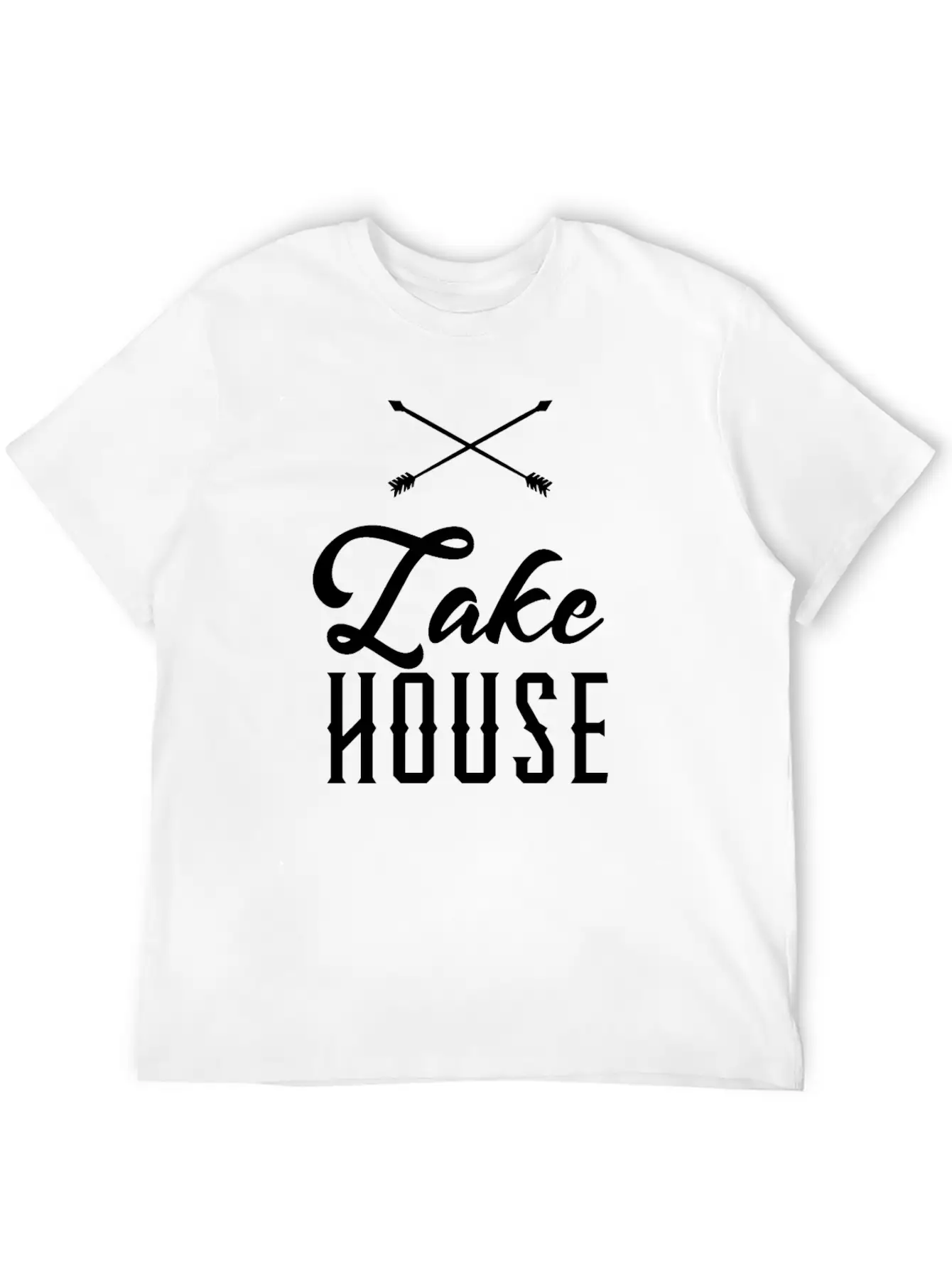 Lake House Arrows Lake House Classic Fit Graphic Tee For Daily Comfort – Unisex Cotton Shirt