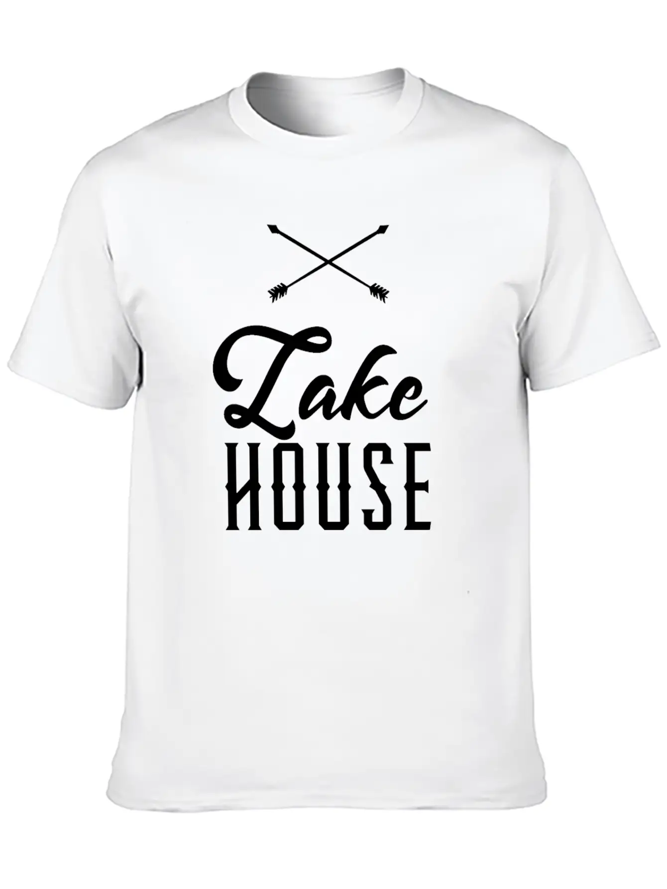 Lake House Arrows Lake House Classic Fit Graphic Tee For Daily Comfort – Unisex Cotton Shirt