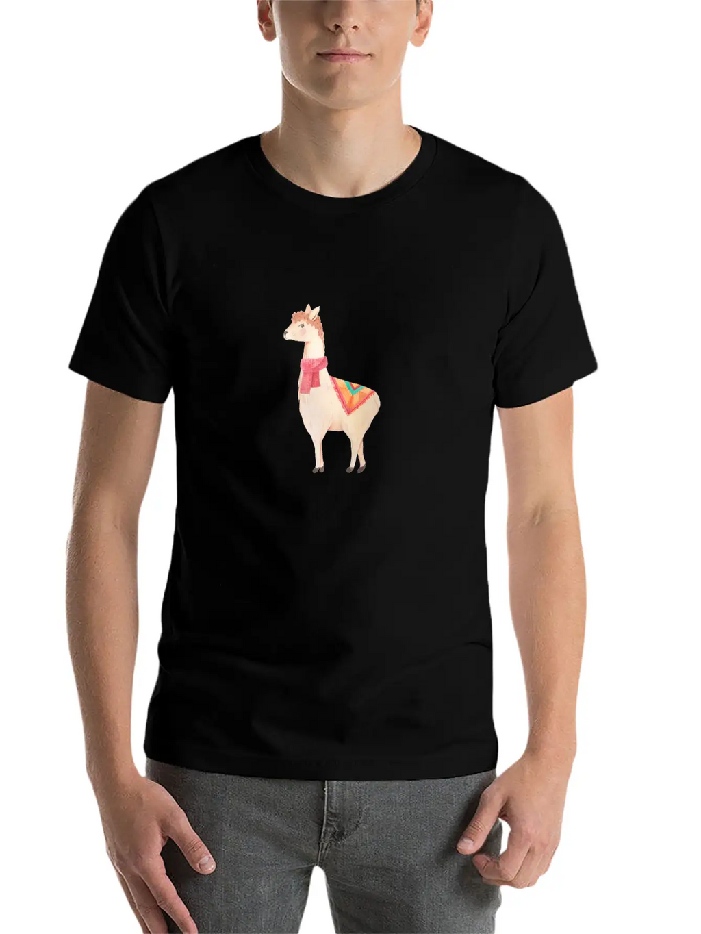 Lama Stylish Everyday T-Shirt – Unisex Basic Cotton Tee
