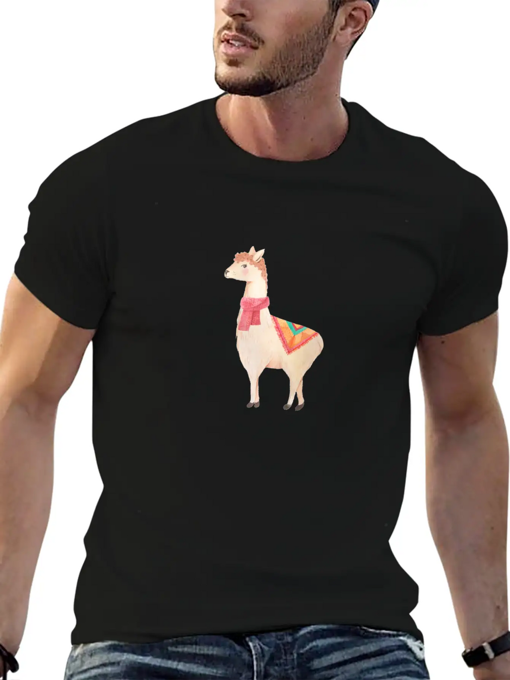 Lama Stylish Everyday T-Shirt – Unisex Basic Cotton Tee