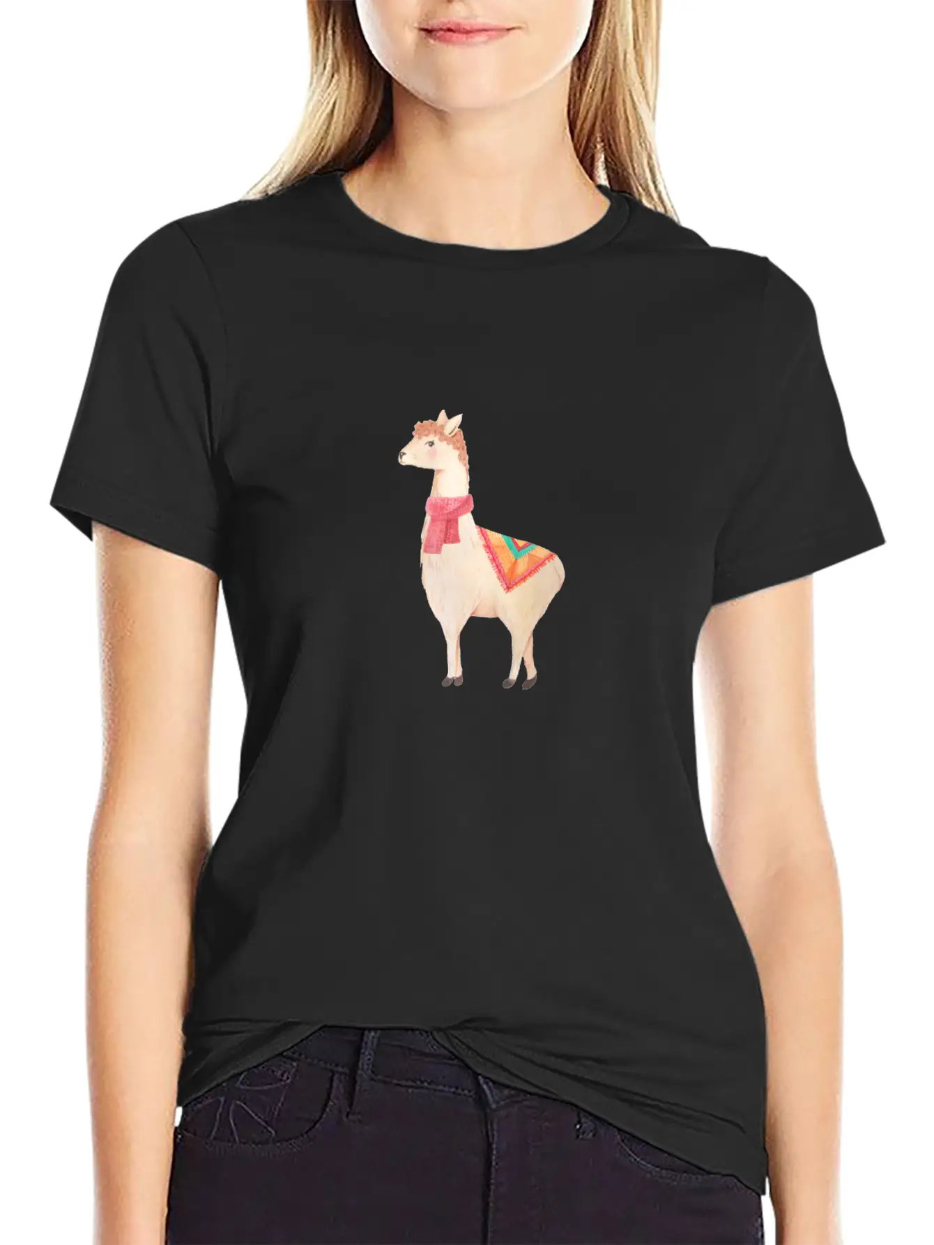 Lama Stylish Everyday T-Shirt – Unisex Basic Cotton Tee