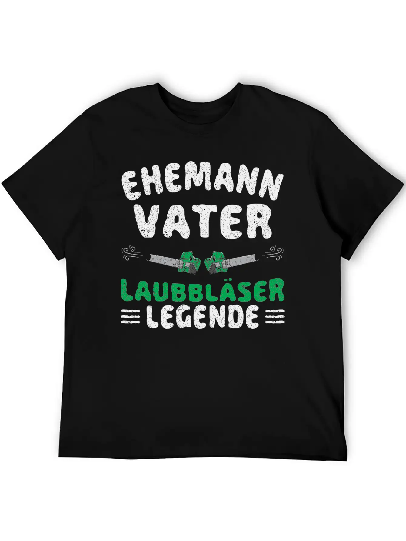 Landscapers Leaf Blowing Husband Father Gardens Unisex Short Sleeve Soft Cotton T-Shirt – Casual Everyday Wear