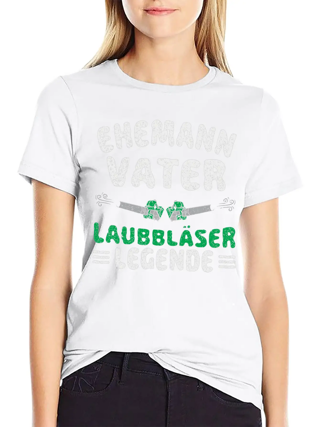 Landscapers Leaf Blowing Husband Father Gardens Unisex Short Sleeve Soft Cotton T-Shirt – Casual Everyday Wear