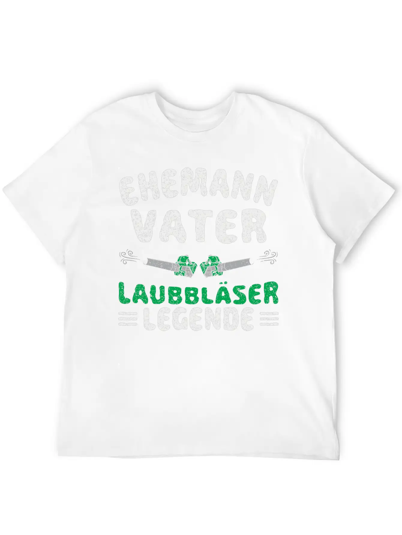 Landscapers Leaf Blowing Husband Father Gardens Unisex Short Sleeve Soft Cotton T-Shirt – Casual Everyday Wear