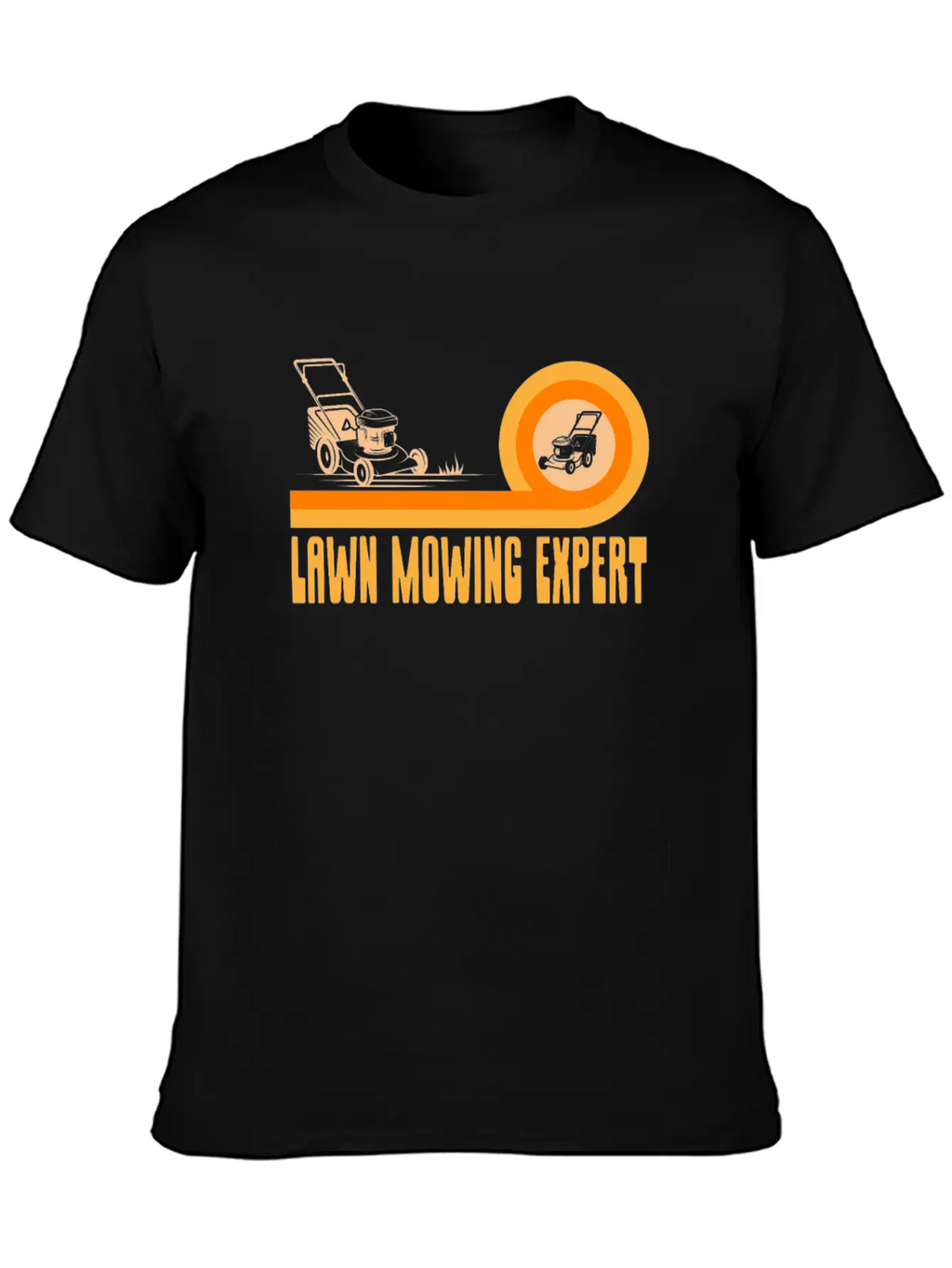 Lawn Mowing Expert Cut Grass Mower Breathable Soft Cotton T-Shirt – Timeless Casual Look
