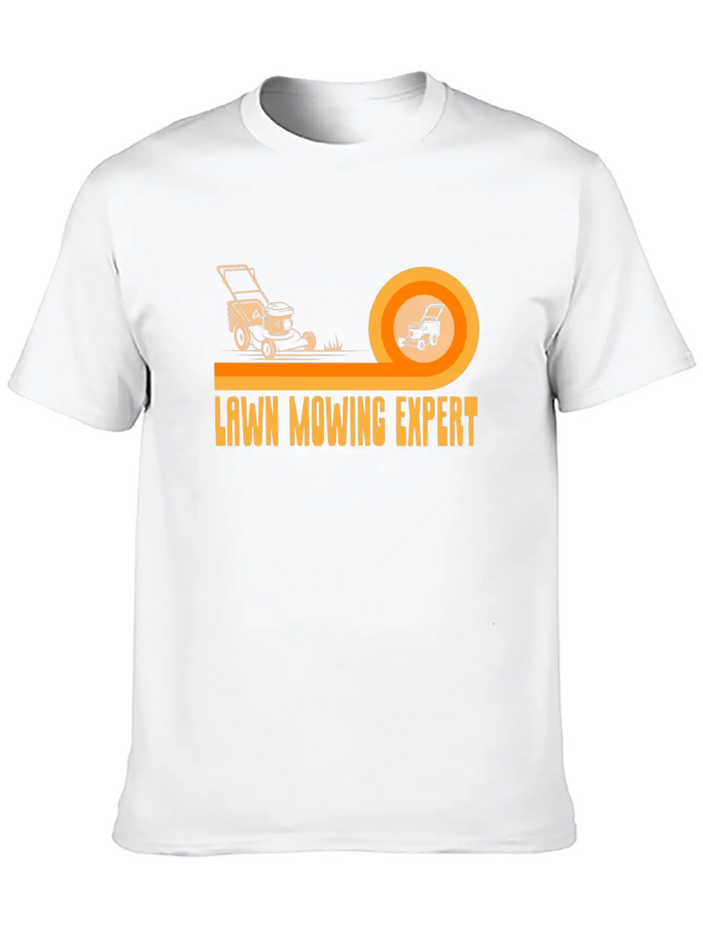 Lawn Mowing Expert Cut Grass Mower Breathable Soft Cotton T-Shirt – Timeless Casual Look