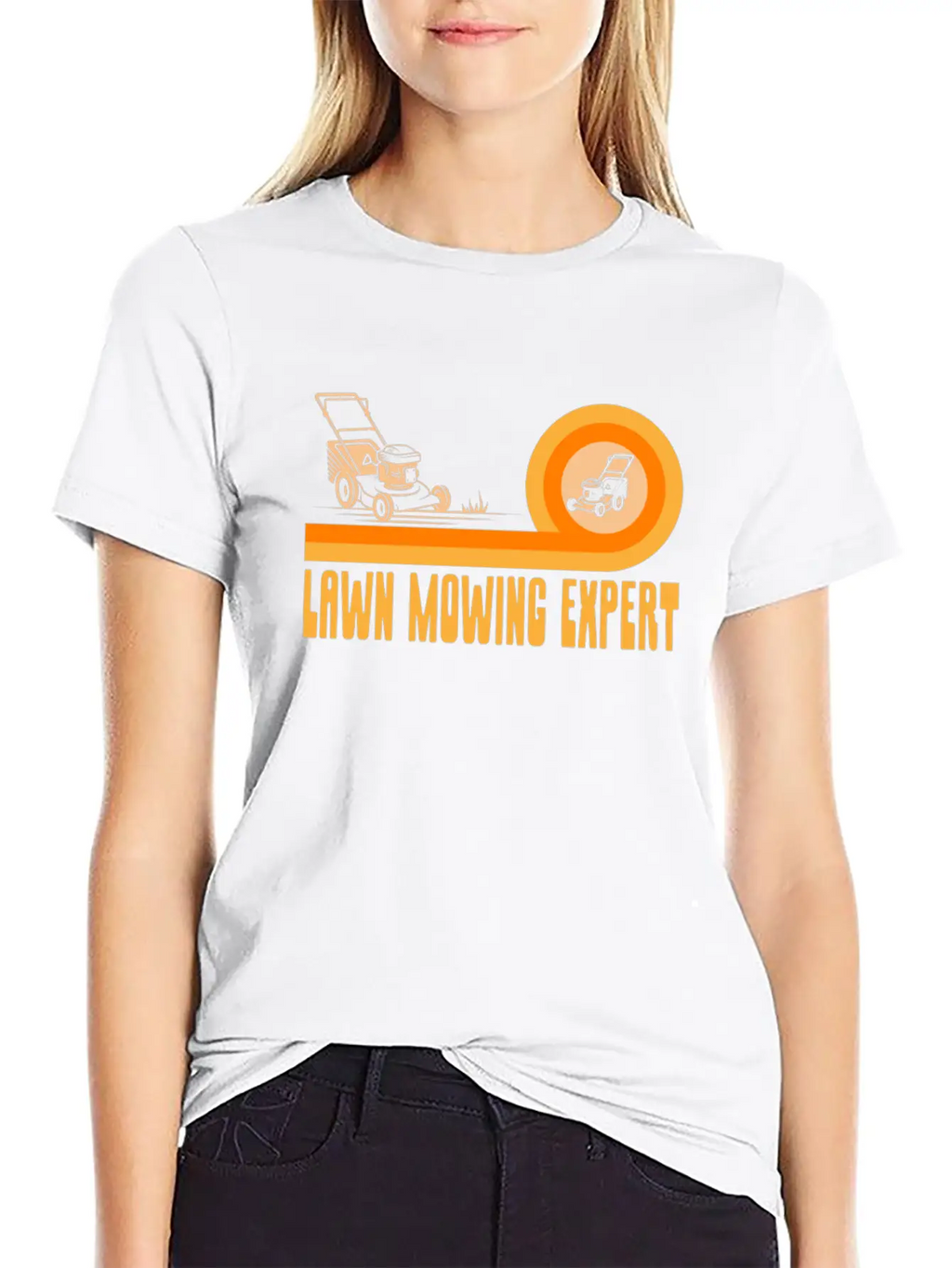 Lawn Mowing Expert Cut Grass Mower Breathable Soft Cotton T-Shirt – Timeless Casual Look