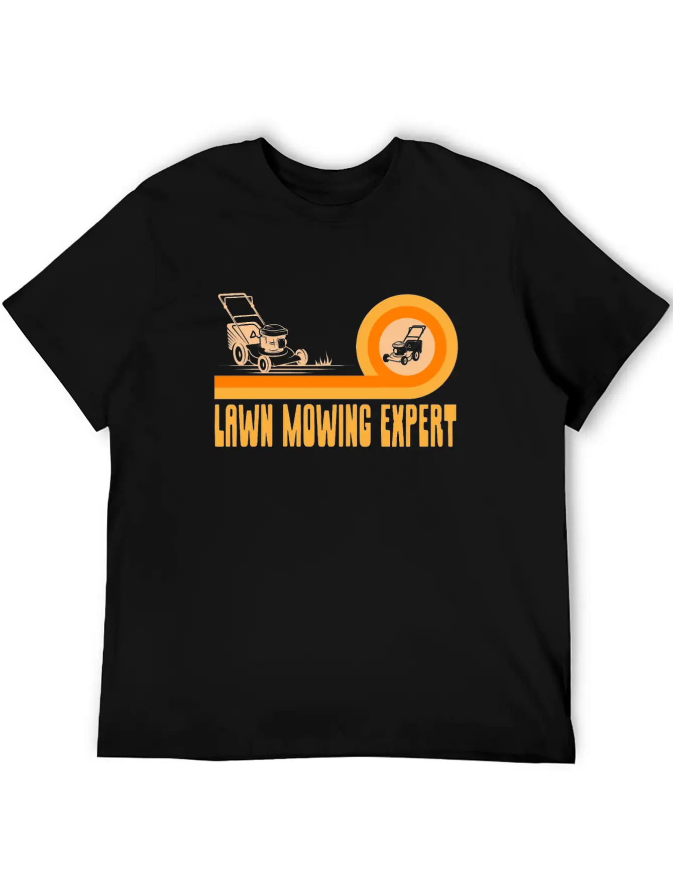 Lawn Mowing Expert Cut Grass Mower Breathable Soft Cotton T-Shirt – Timeless Casual Look