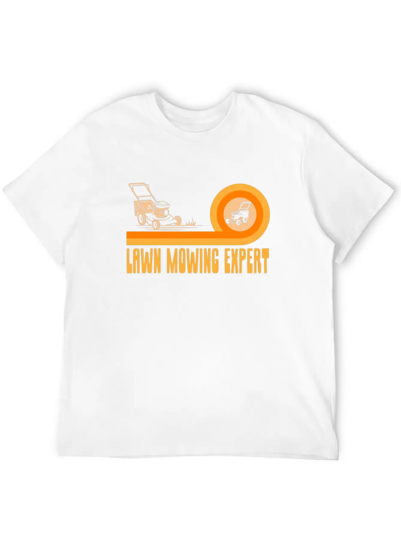 Lawn Mowing Expert Cut Grass Mower Breathable Soft Cotton T-Shirt – Timeless Casual Look