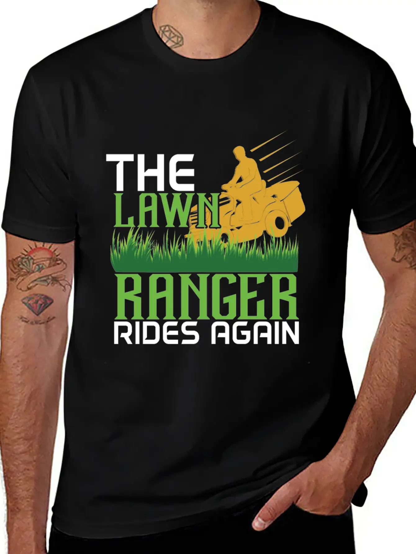 Lawn Ranger Stylish Everyday T-Shirt – Unisex Basic Cotton Tee