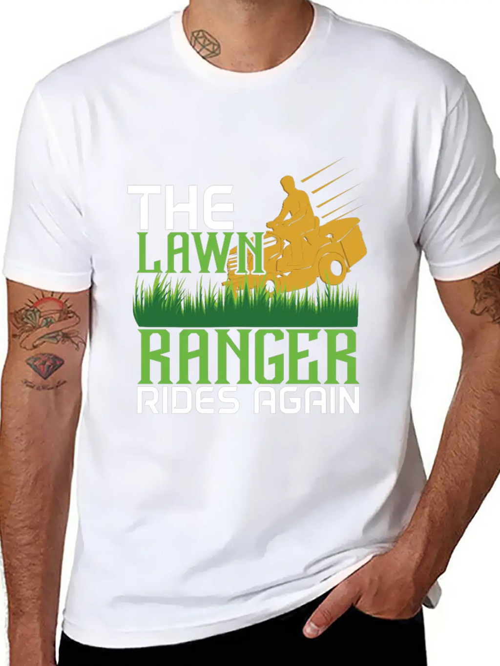 Lawn Ranger Stylish Everyday T-Shirt – Unisex Basic Cotton Tee