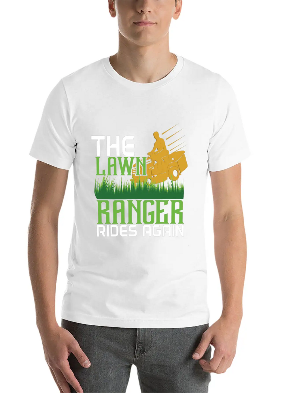 Lawn Ranger Stylish Everyday T-Shirt – Unisex Basic Cotton Tee