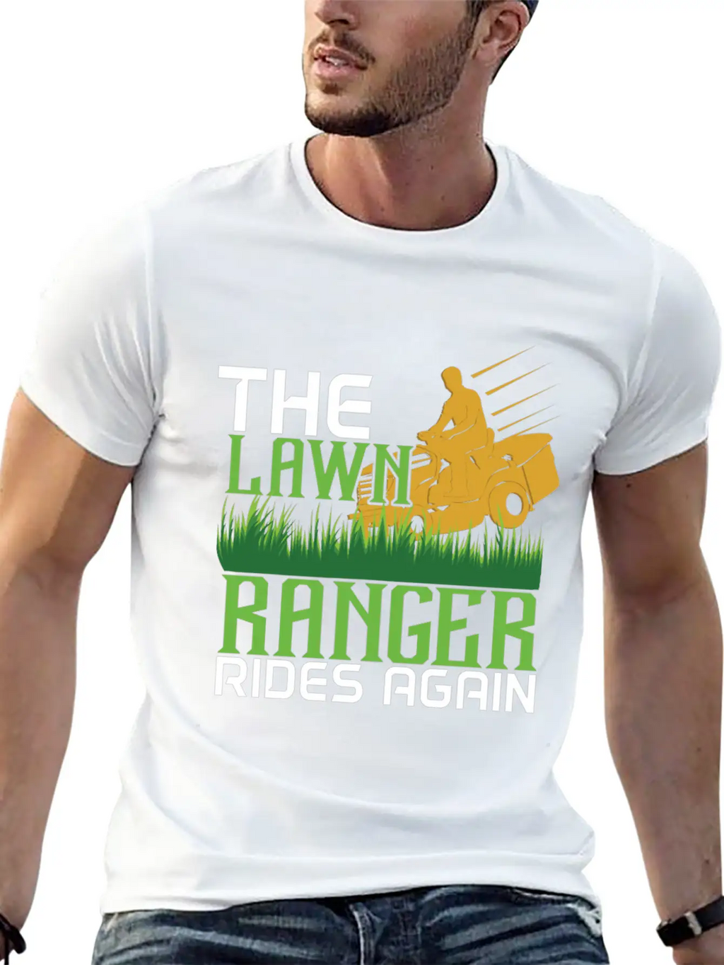 Lawn Ranger Stylish Everyday T-Shirt – Unisex Basic Cotton Tee
