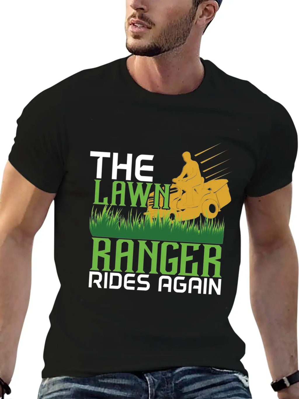 Lawn Ranger Stylish Everyday T-Shirt – Unisex Basic Cotton Tee