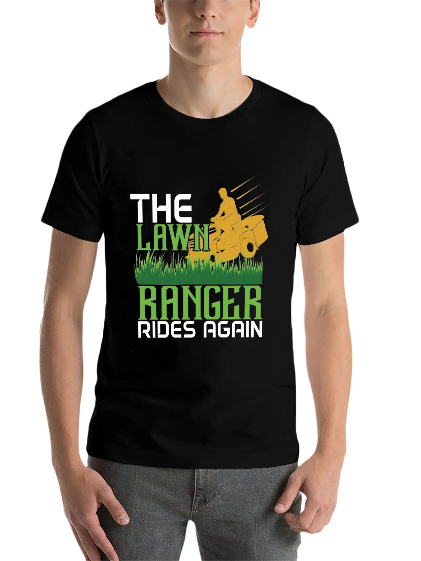 Lawn Ranger Stylish Everyday T-Shirt – Unisex Basic Cotton Tee