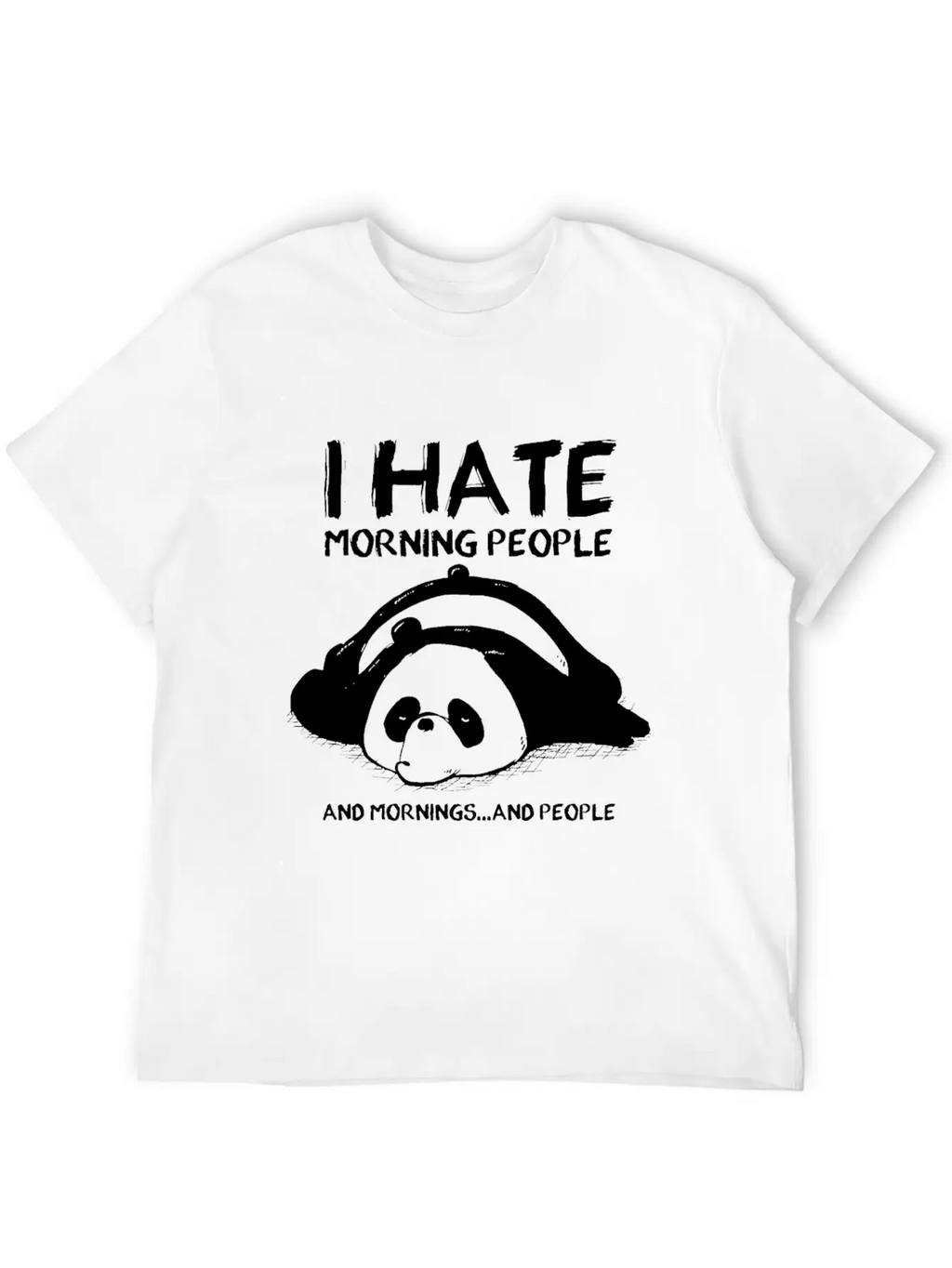 Lazy Bear Unisex Casual T-Shirt – Clean Design For Daily Comfort
