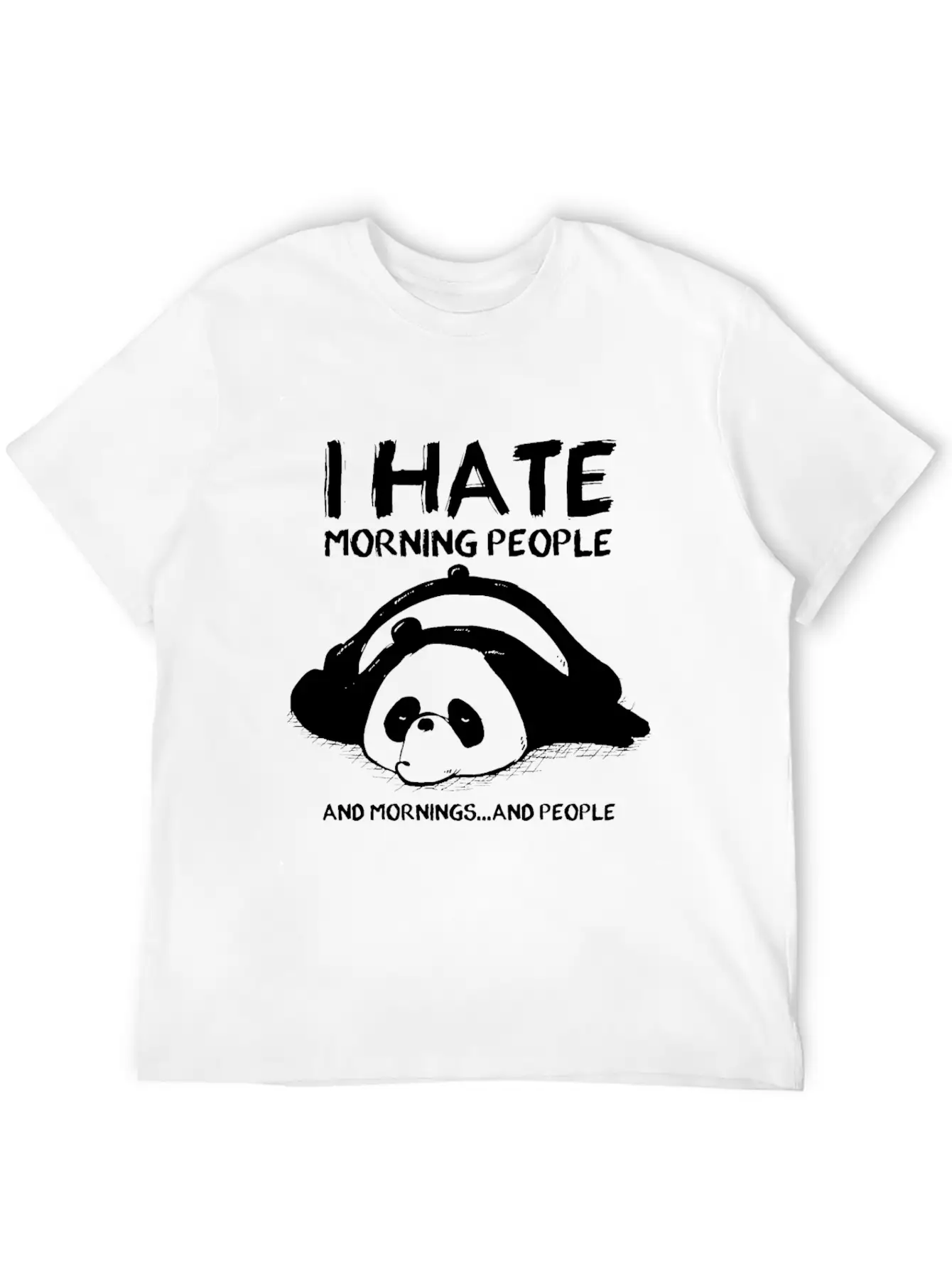 Lazy Bear Unisex Casual T-Shirt – Clean Design For Daily Comfort