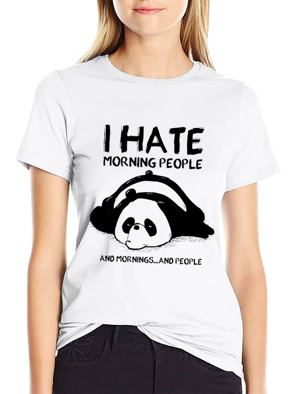 Lazy Bear Unisex Casual T-Shirt – Clean Design For Daily Comfort
