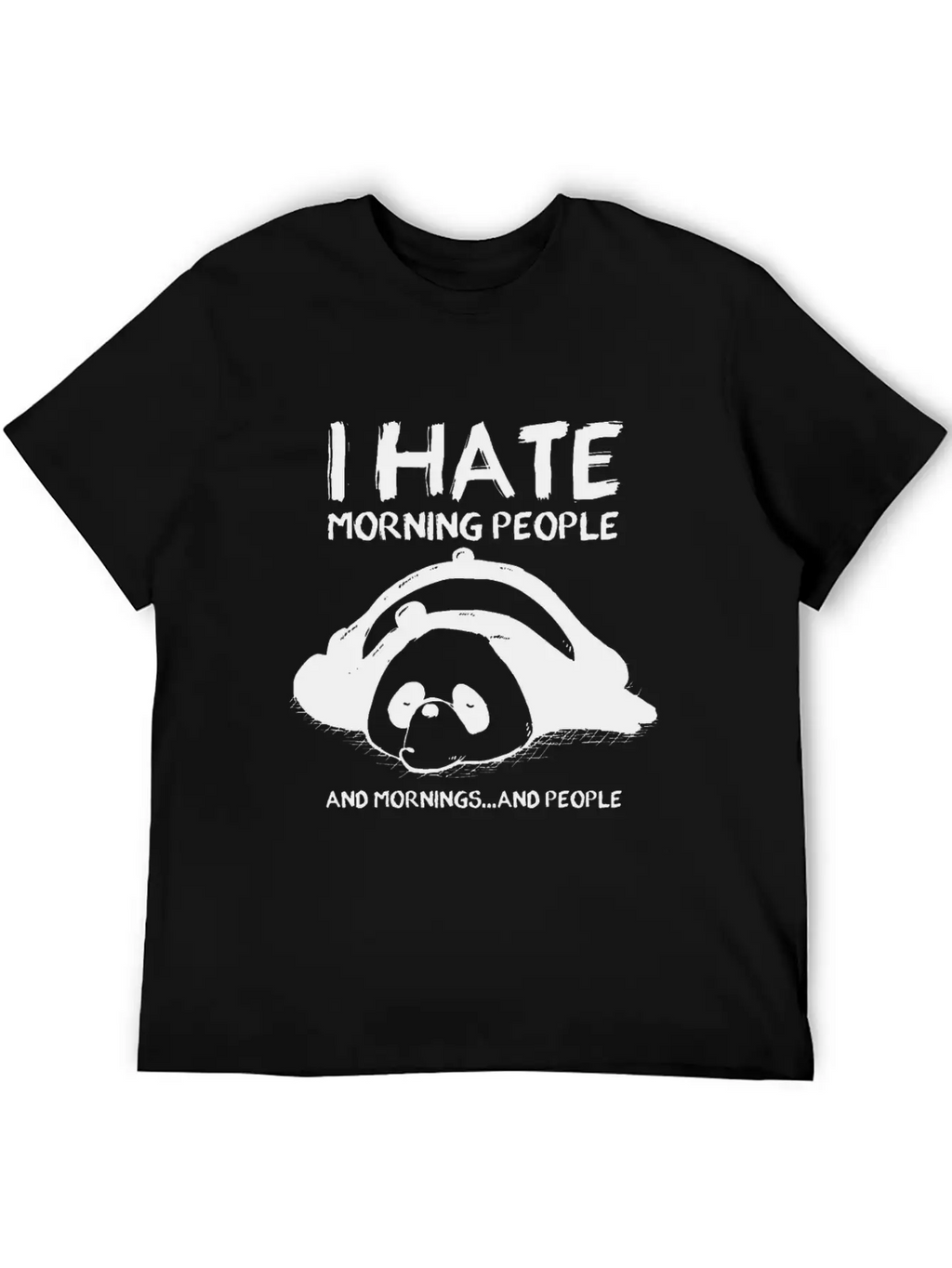 Lazy Bear Unisex Casual T-Shirt – Clean Design For Daily Comfort