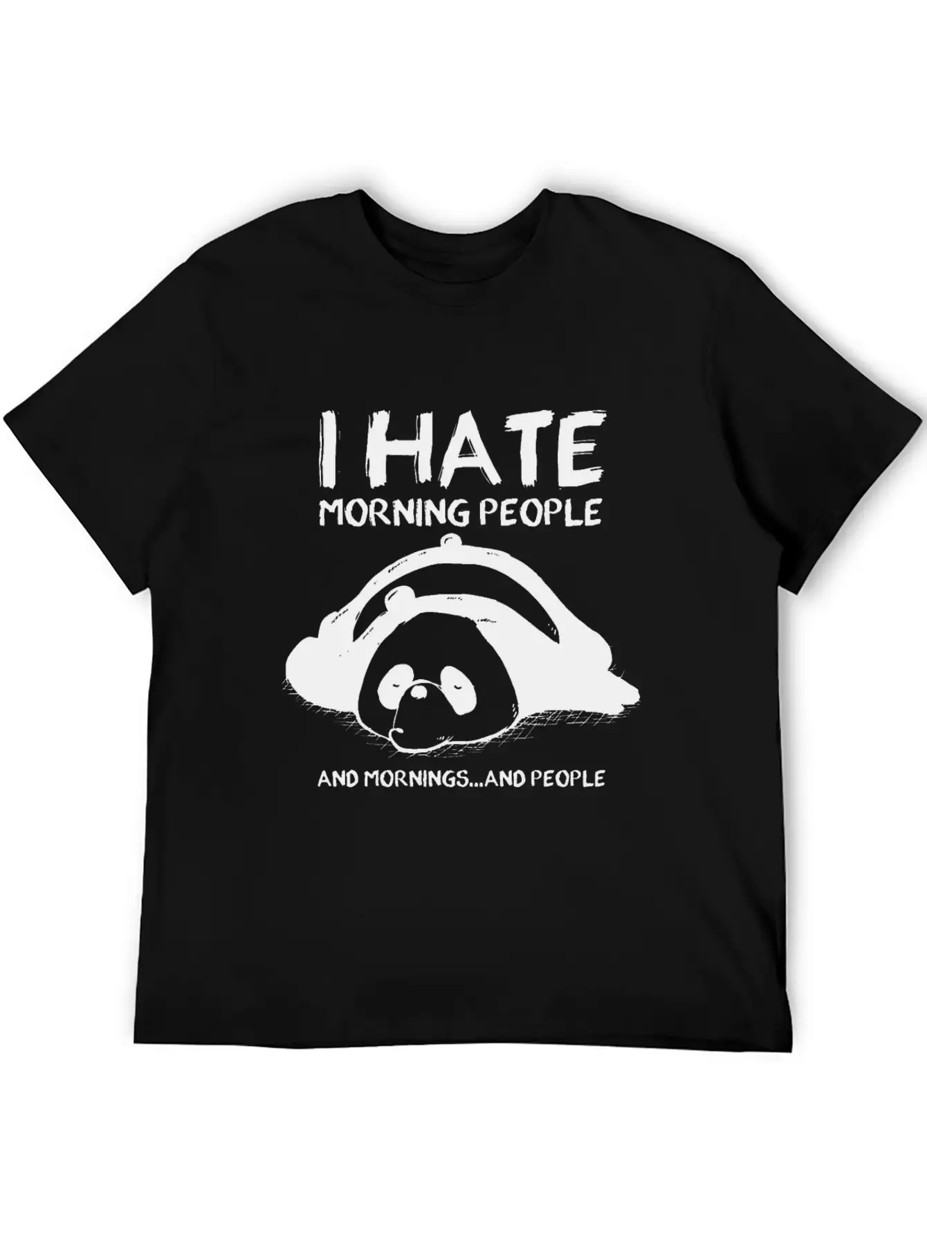 Lazy Bear Unisex Casual T-Shirt – Clean Design For Daily Comfort