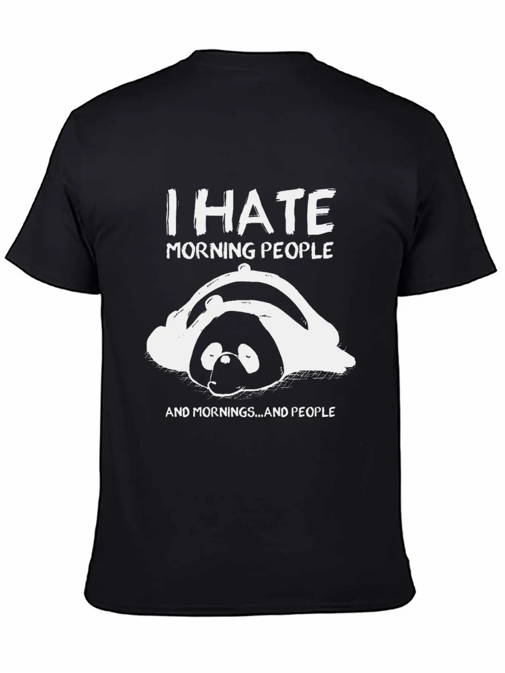 Lazy Bear Unisex Casual T-Shirt – Clean Design For Daily Comfort
