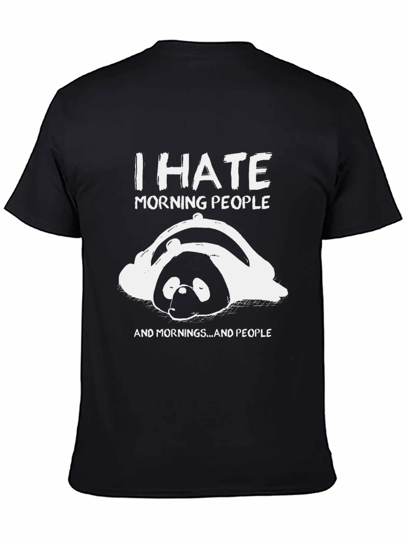 Lazy Bear Unisex Casual T-Shirt – Clean Design For Daily Comfort