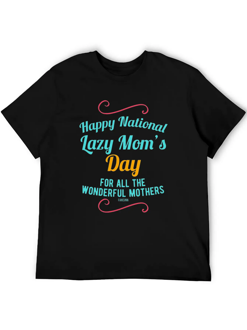 Lazy Mom's Day Mother's Lazy Woman Breathable Soft Cotton T-Shirt – Timeless Casual Look