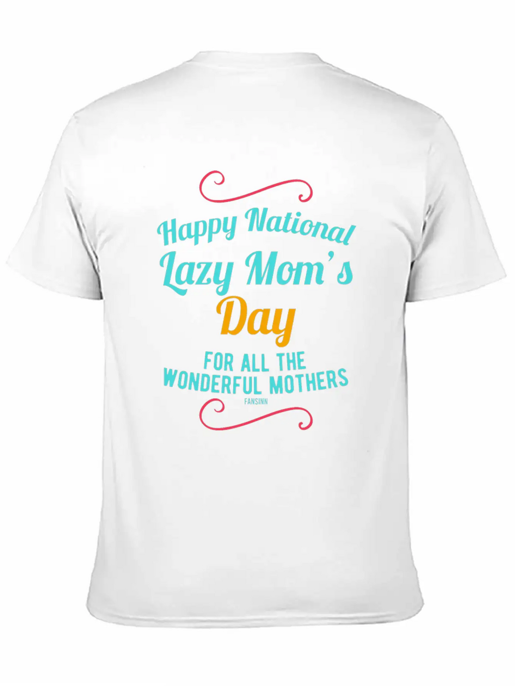 Lazy Mom's Day Mother's Lazy Woman Breathable Soft Cotton T-Shirt – Timeless Casual Look