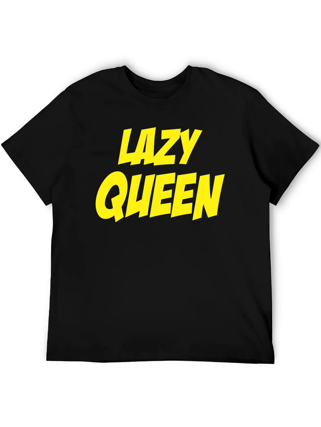 Lazy Queen 3 Breathable Soft Cotton T-Shirt – Timeless Casual Look