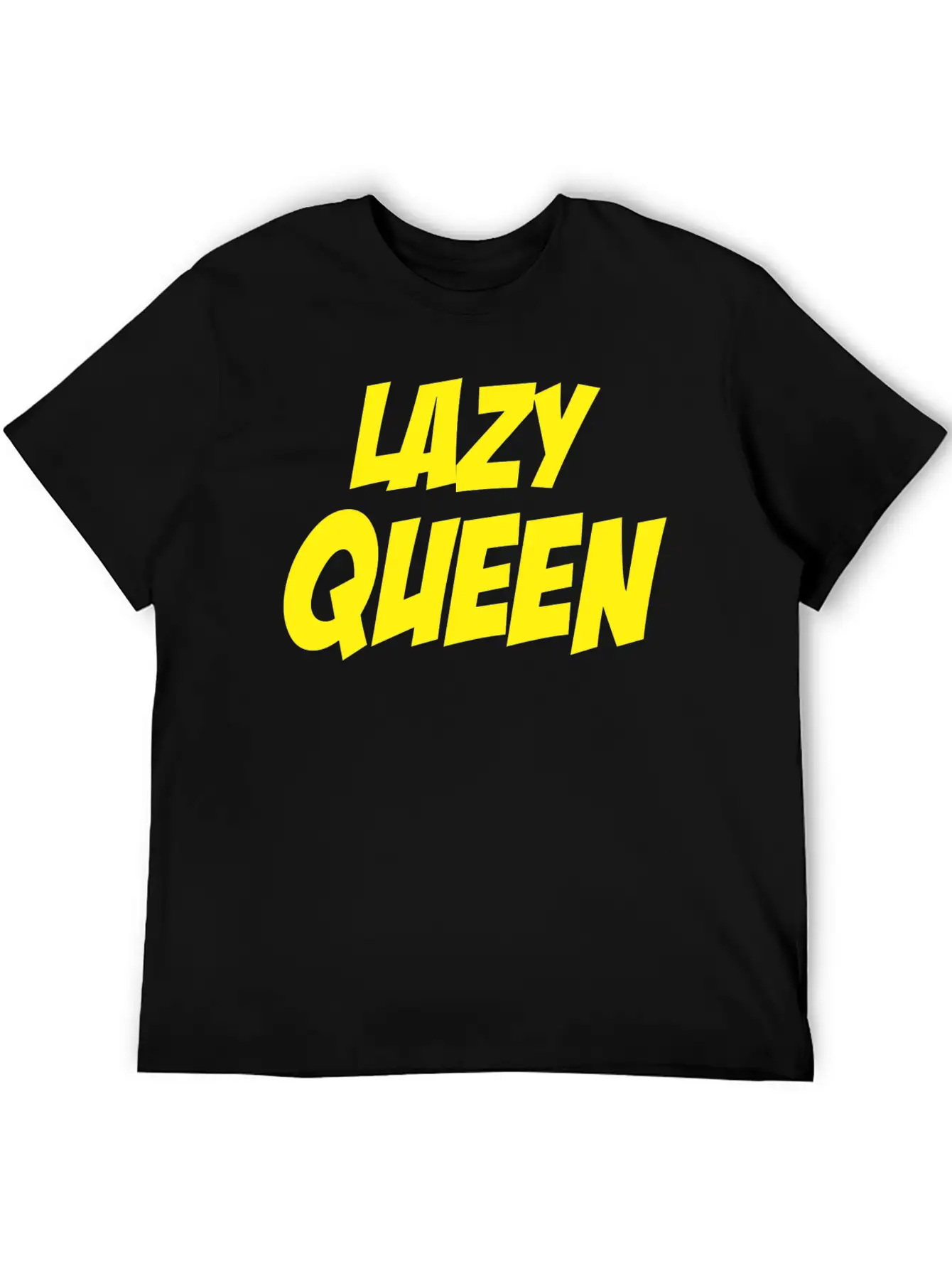 Lazy Queen 3 Breathable Soft Cotton T-Shirt – Timeless Casual Look