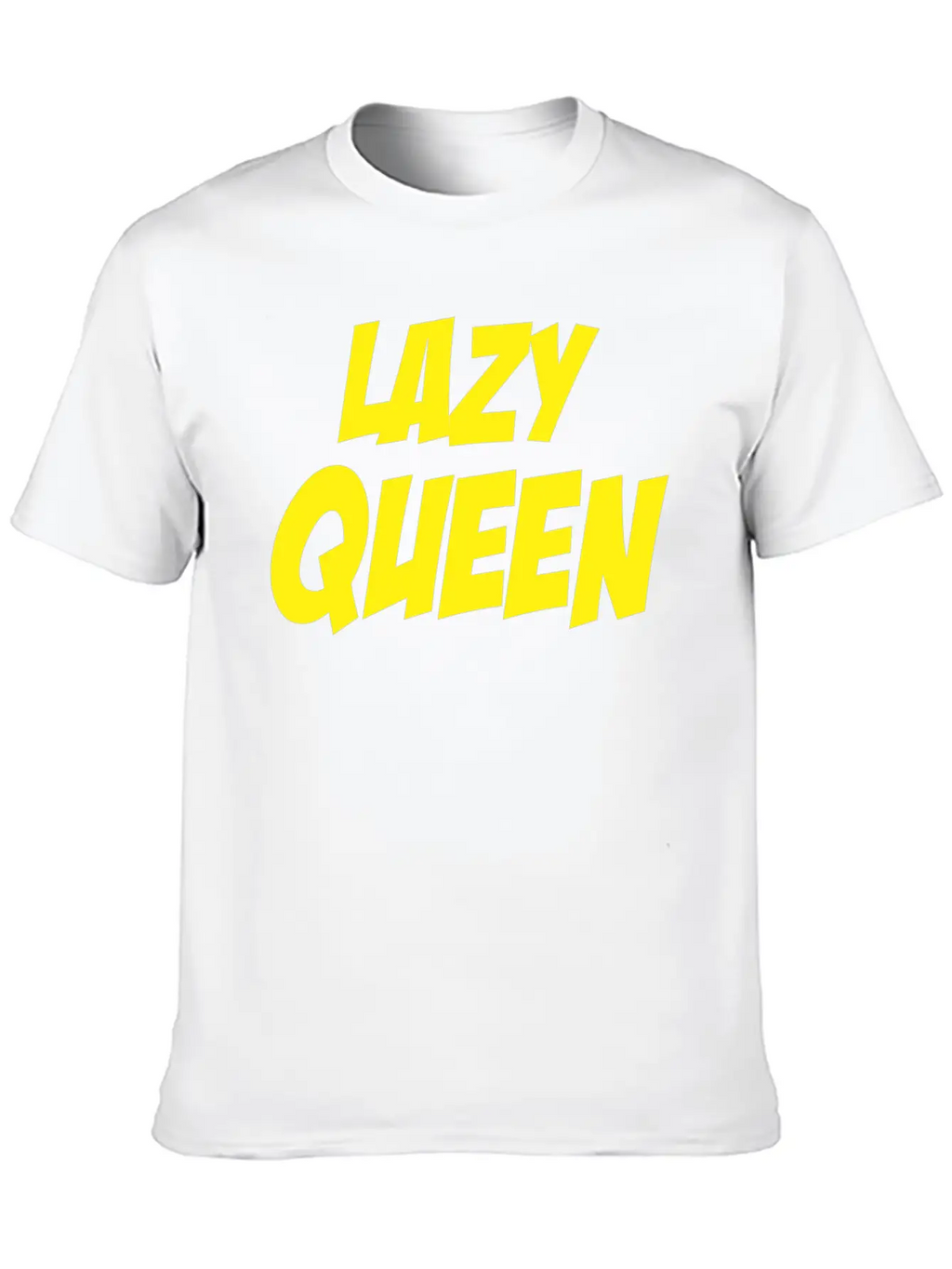 Lazy Queen 3 Breathable Soft Cotton T-Shirt – Timeless Casual Look