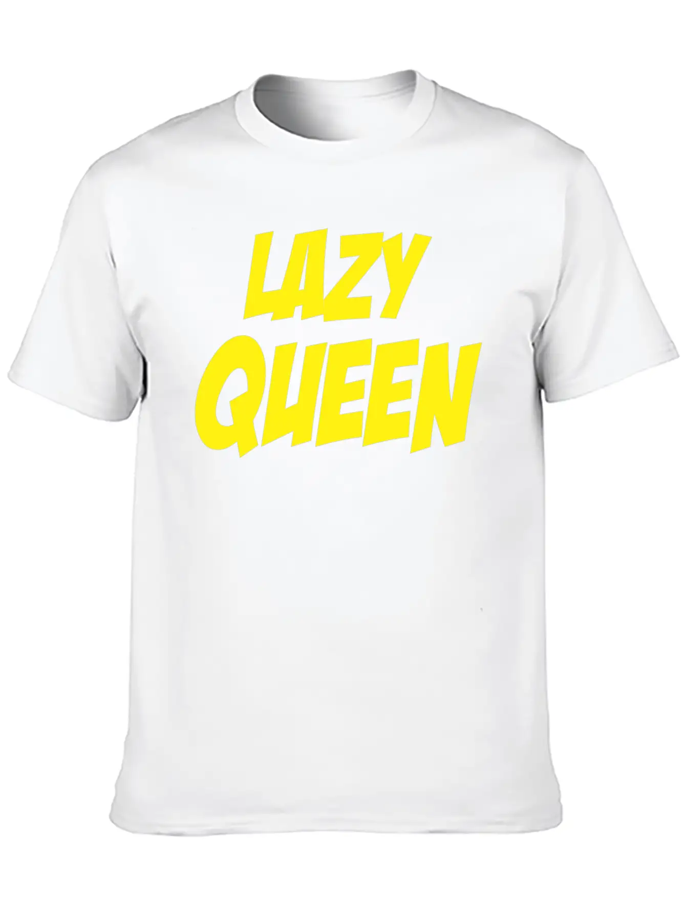 Lazy Queen 3 Breathable Soft Cotton T-Shirt – Timeless Casual Look