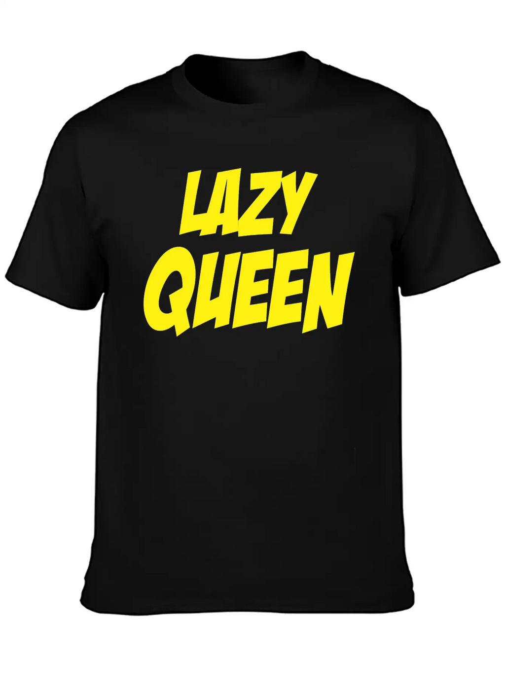 Lazy Queen 3 Breathable Soft Cotton T-Shirt – Timeless Casual Look
