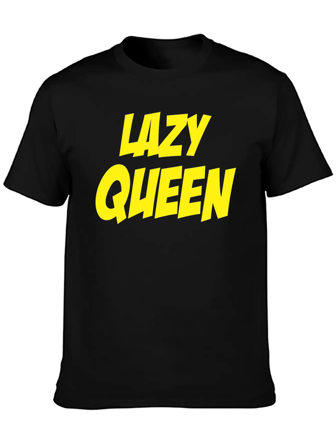 Lazy Queen 3 Breathable Soft Cotton T-Shirt – Timeless Casual Look