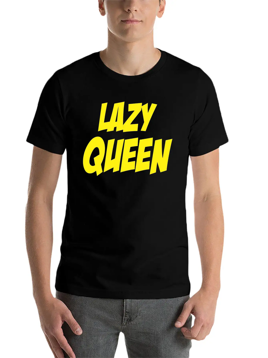 Lazy Queen 3 Breathable Soft Cotton T-Shirt – Timeless Casual Look