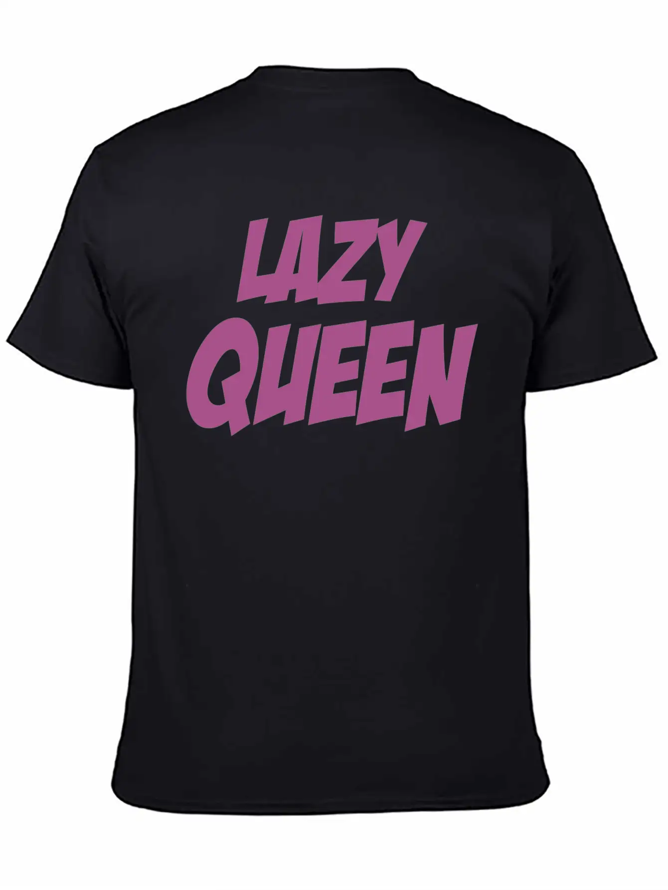 Lazy Queen 9 Stylish Everyday T-Shirt – Unisex Basic Cotton Tee