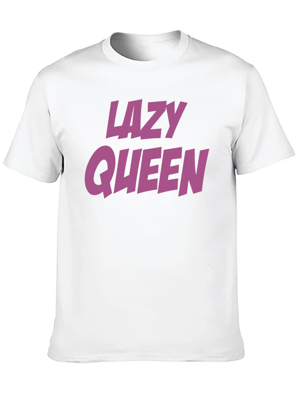 Lazy Queen 9 Stylish Everyday T-Shirt – Unisex Basic Cotton Tee