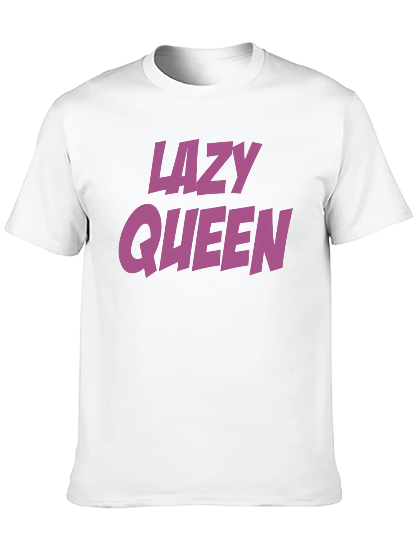 Lazy Queen 9 Stylish Everyday T-Shirt – Unisex Basic Cotton Tee