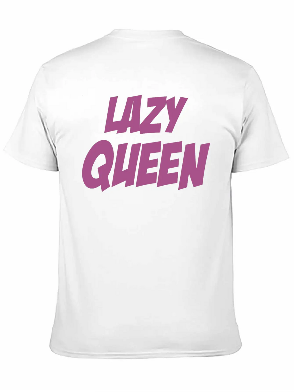 Lazy Queen 9 Stylish Everyday T-Shirt – Unisex Basic Cotton Tee