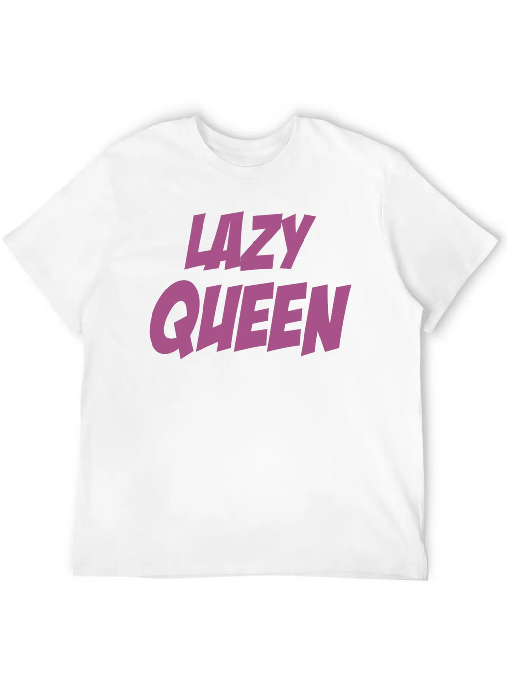Lazy Queen 9 Stylish Everyday T-Shirt – Unisex Basic Cotton Tee