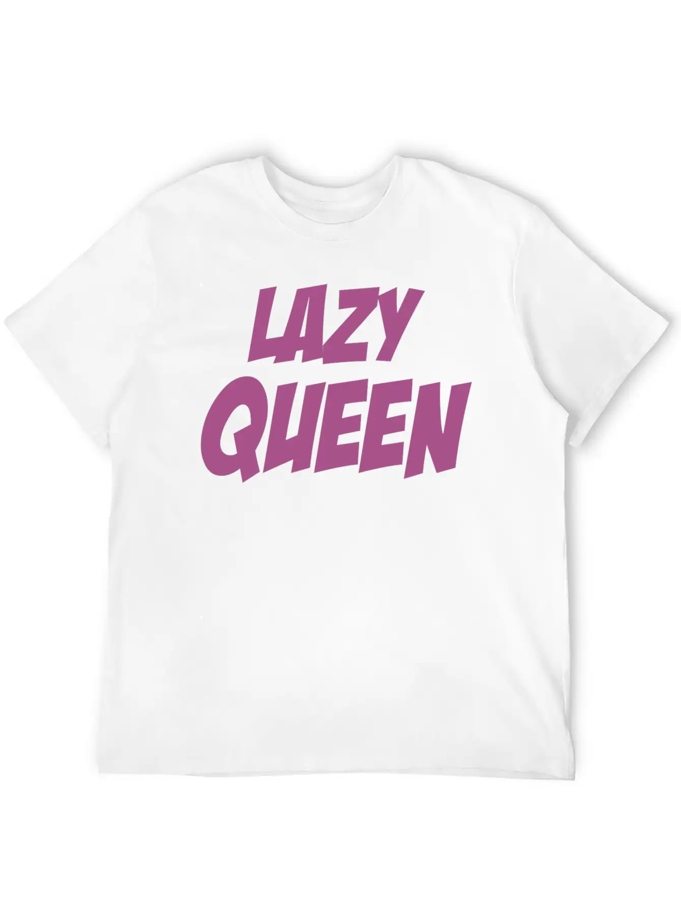 Lazy Queen 9 Stylish Everyday T-Shirt – Unisex Basic Cotton Tee