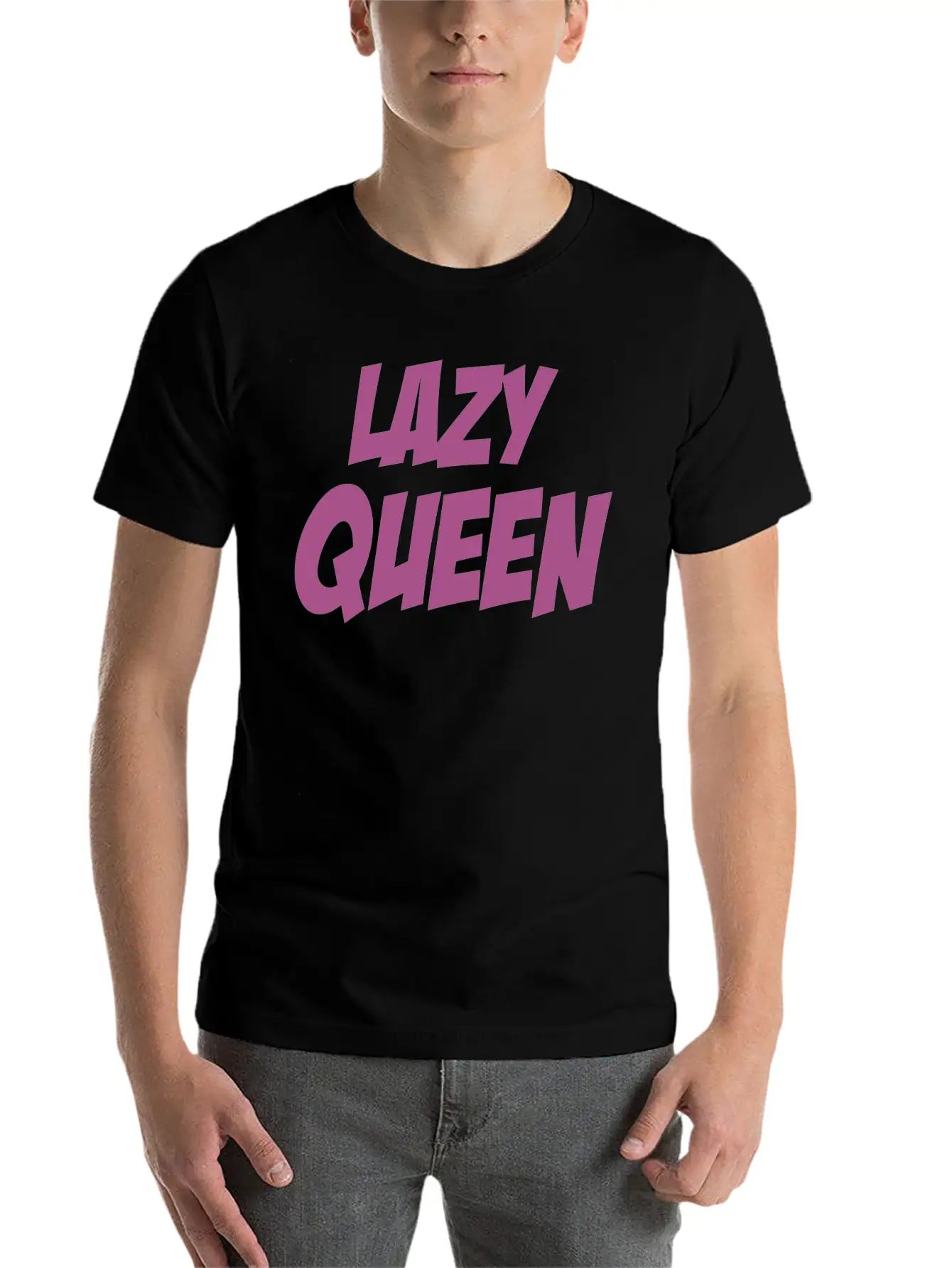 Lazy Queen 9 Stylish Everyday T-Shirt – Unisex Basic Cotton Tee