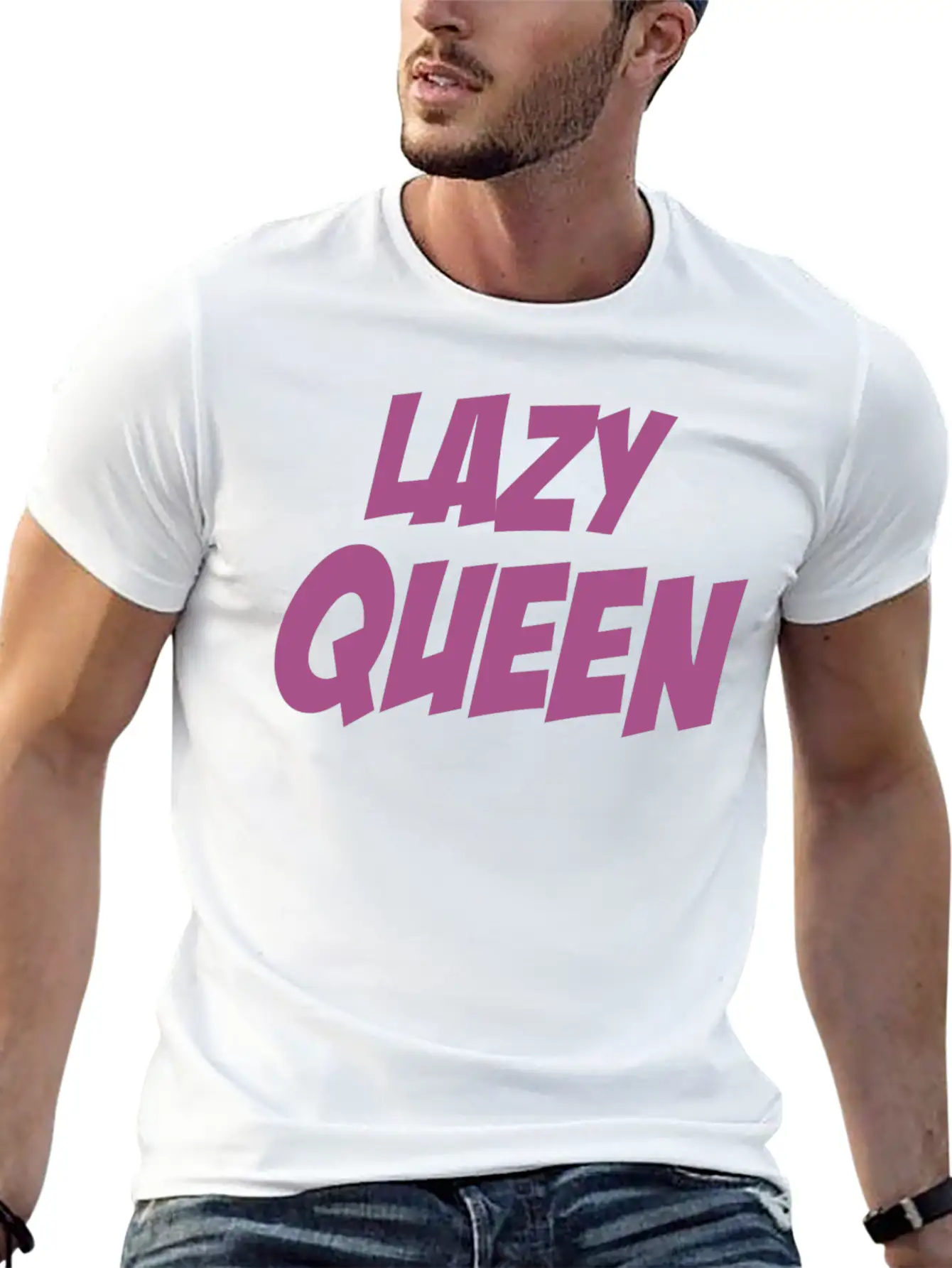 Lazy Queen 9 Stylish Everyday T-Shirt – Unisex Basic Cotton Tee